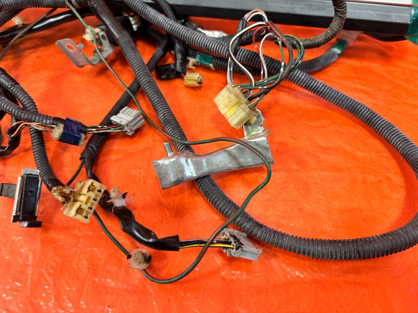 90 91 HONDA CIVIC HATCHBACK   INTERIOR FLOOR WIRING HARNESS WIRE LOOM   OEM 3173