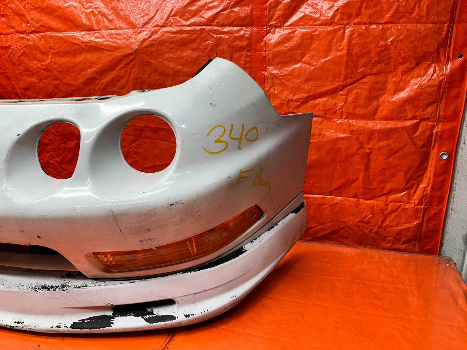 94-01 ACURA INTEGRA FRONT BUMPER COVER ASSEMBLY WITH MUGEN LIP OEM #3404
