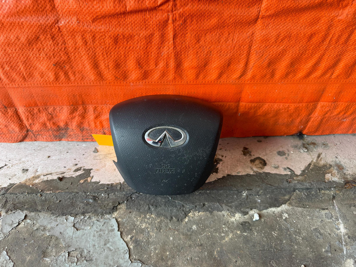 2016 2017 2018 2019 2020 INFINITIT Q50 Driver Left Steering Wheel Air Bag