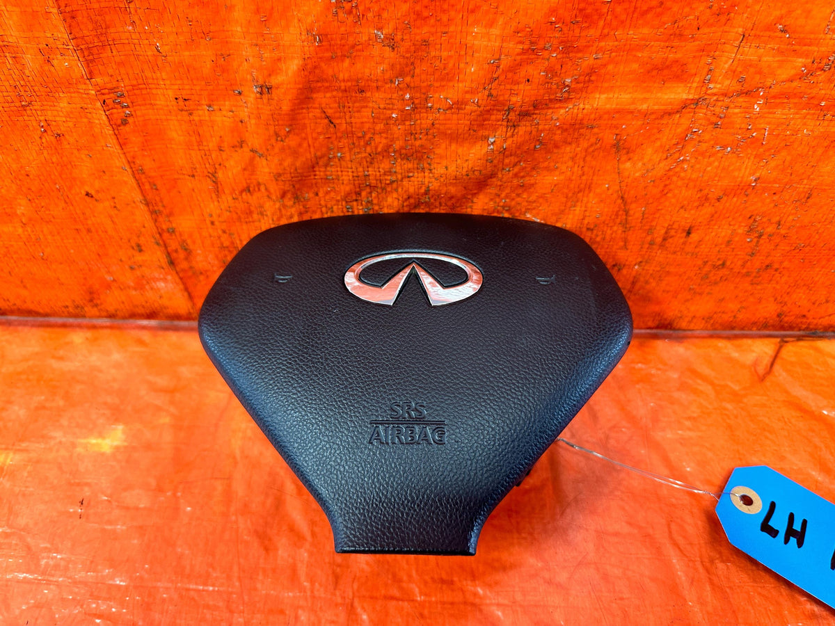2008 2009 2010 2011 2012 2013 2014 INFINITI G37 Driver Left Steering Wheel Air Bag #329