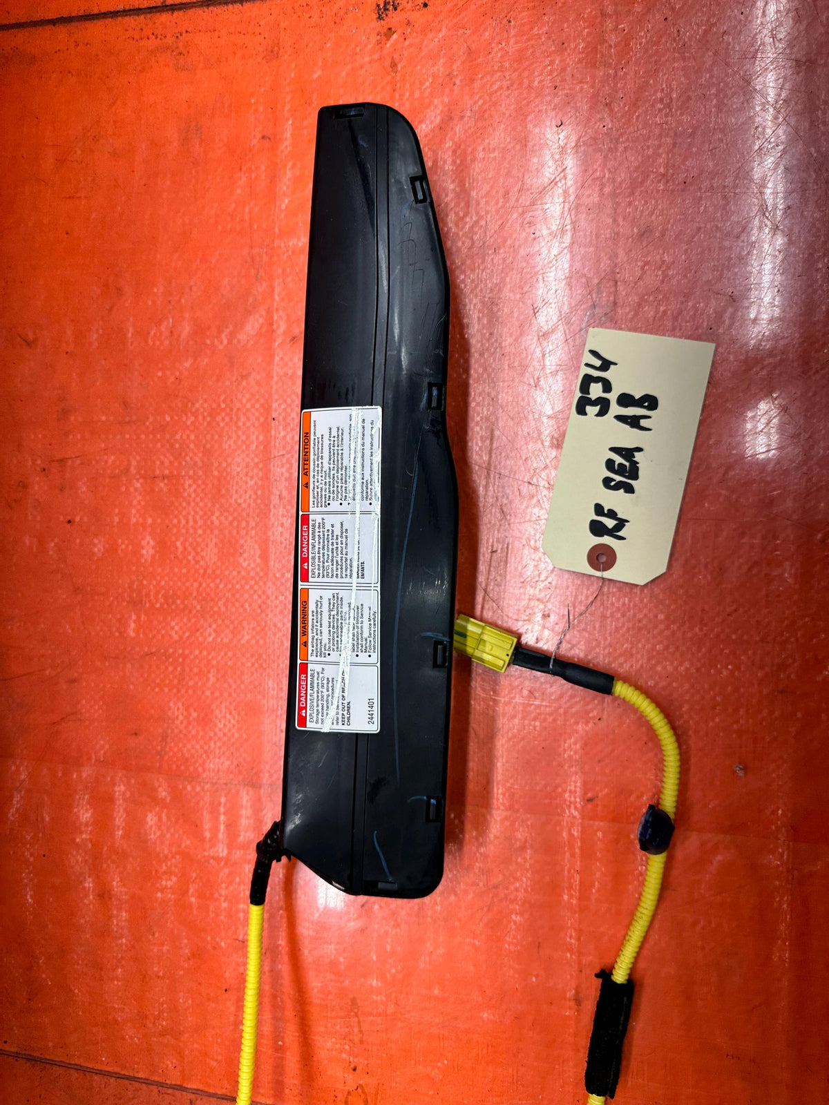 2013 2015 2015 Honda Civic Front Right Seat Air Bag Passenger Side OEM #334
