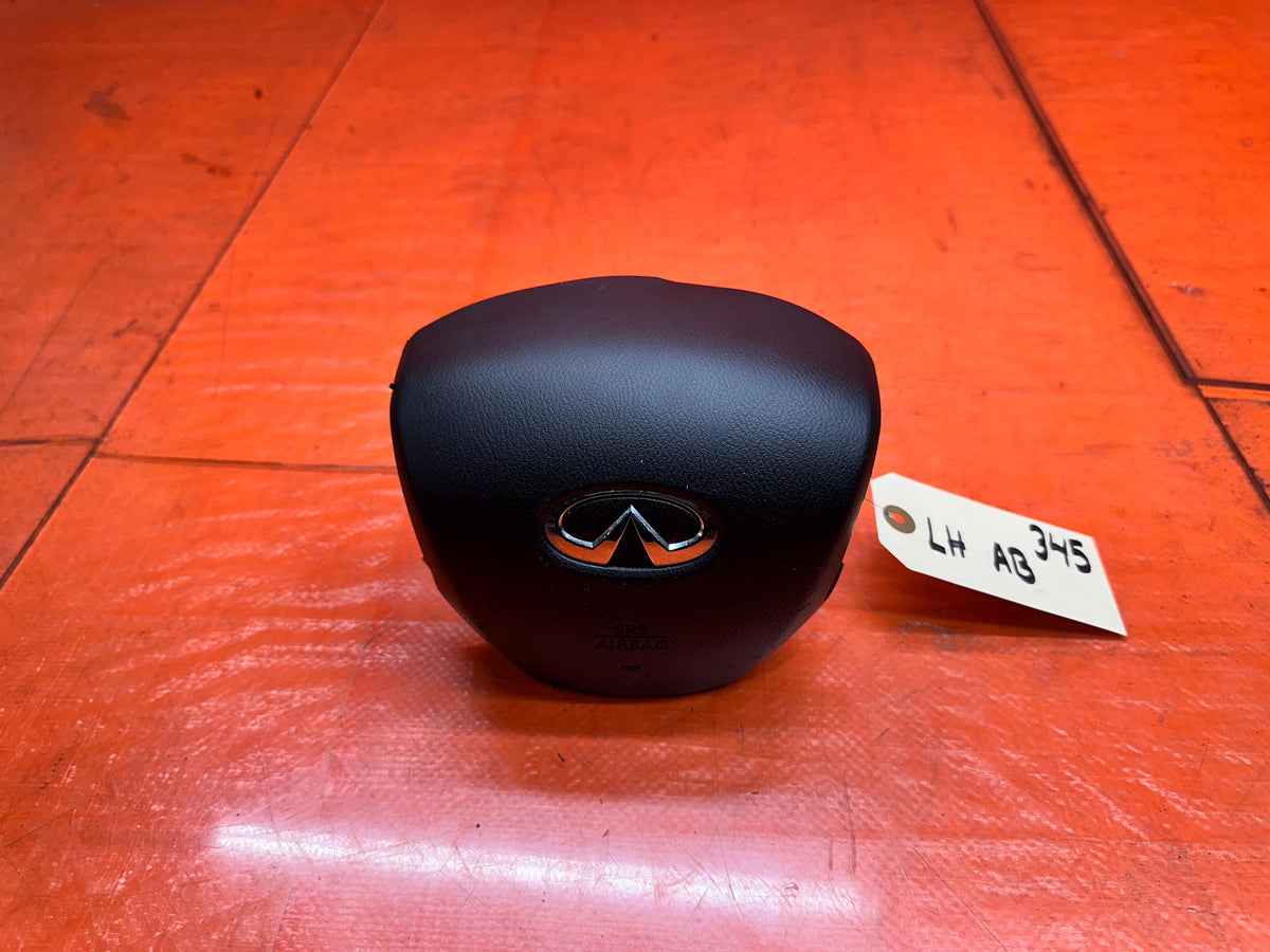 14-15 Infiniti Q50 - Driver Left Steering Whee lHorn Air Bag SRS System OEM 345